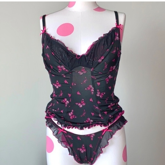 Victoria’s Secret Butterfly Bustier Set - Picture 8 of 8